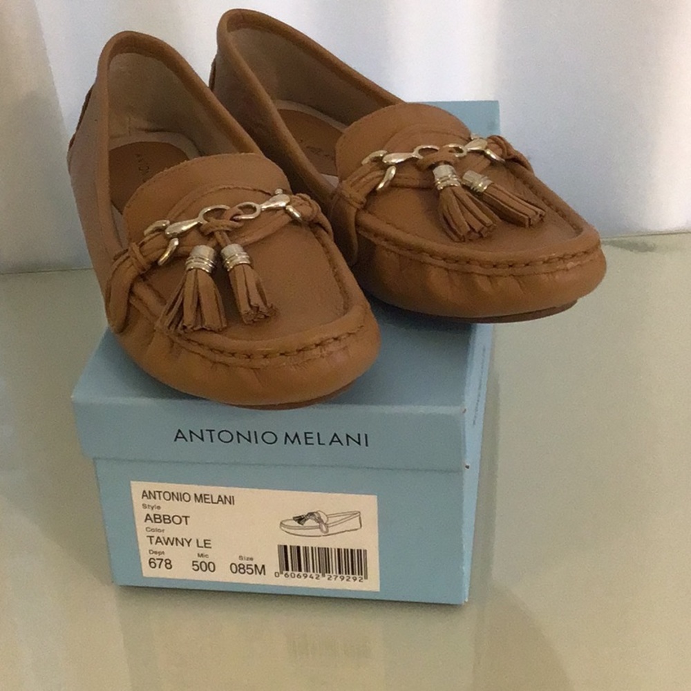 Antonio Melani Driving Moccasins Loafers 8.5 NWB